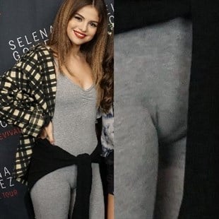 Selena Gomez Flaunts Her Camel Toe For Her Fans Nude Celebrity Porn